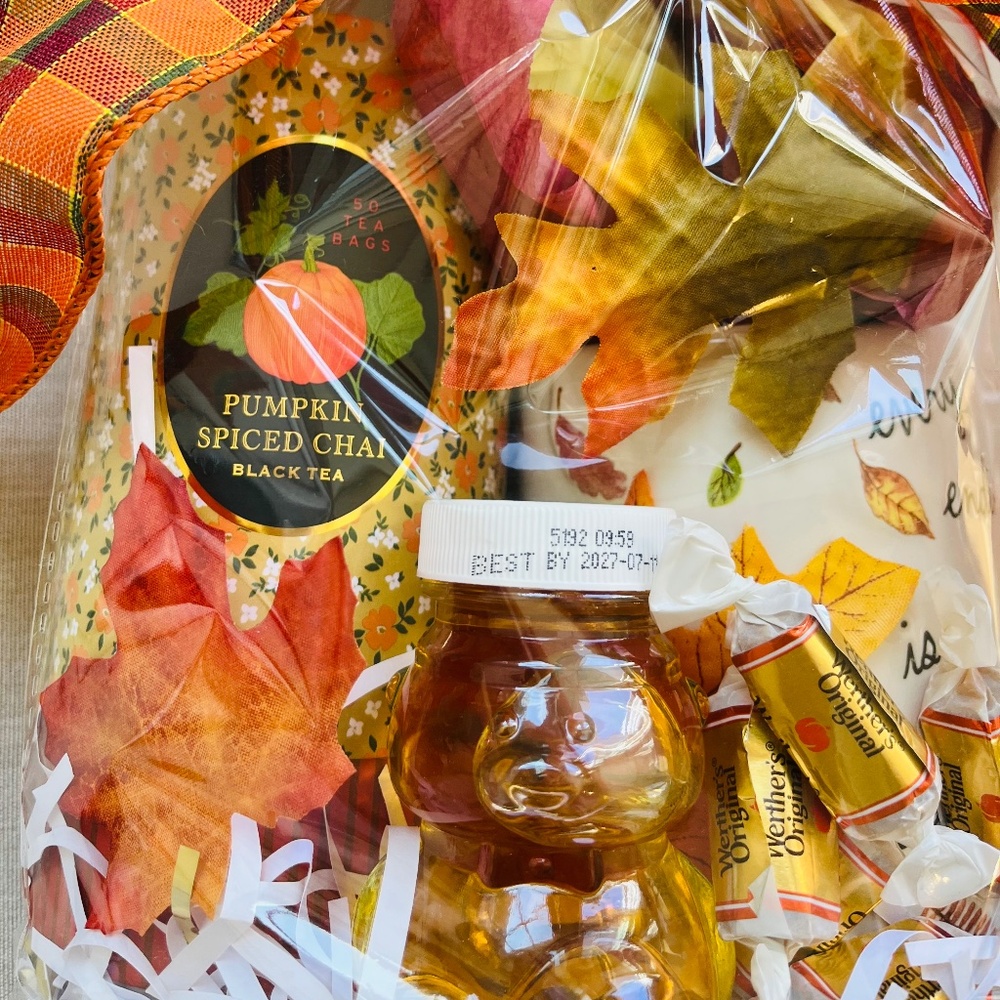 Fall🍁 Tea lovers Gift Bag, Gifts for her, Birthday Gift, Care Package